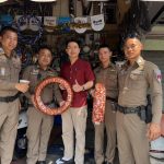 ได้รับมอบยางรถจักรยานยนต์ จาก คุณทศพล ศรีอินทร์สุทธิ์ จากร้าน KT เจริญยนต์ บางบัวทอง