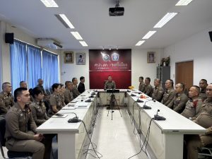 ประชุมประจำเดือน มอบนโยบายและประชุมบริหารประจำเดือน -กำชับการปฏิบัติเกี่ยวกับการลงข้อมูลOITแต่ละสายงาน
